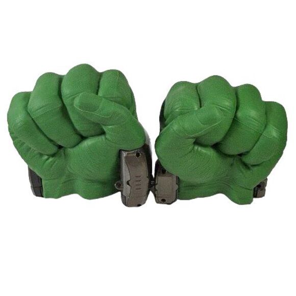Hulk Hands Avengers Playmation Electronic Sounds & Lights Tested Works see VIDEO - Picture 3 of 9